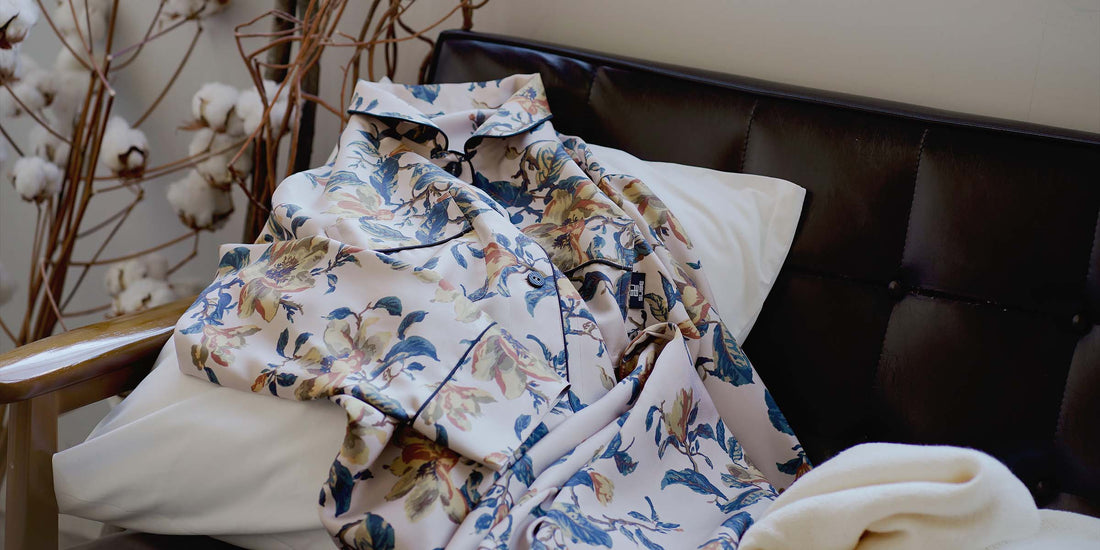 夏の快眠に長袖のシルクパジャマが重宝する理由